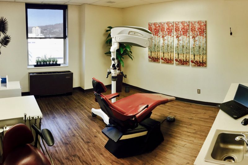Exam room at Capitol Endodontics in Charleston, WV
