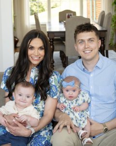 Dr. Romeo and her family