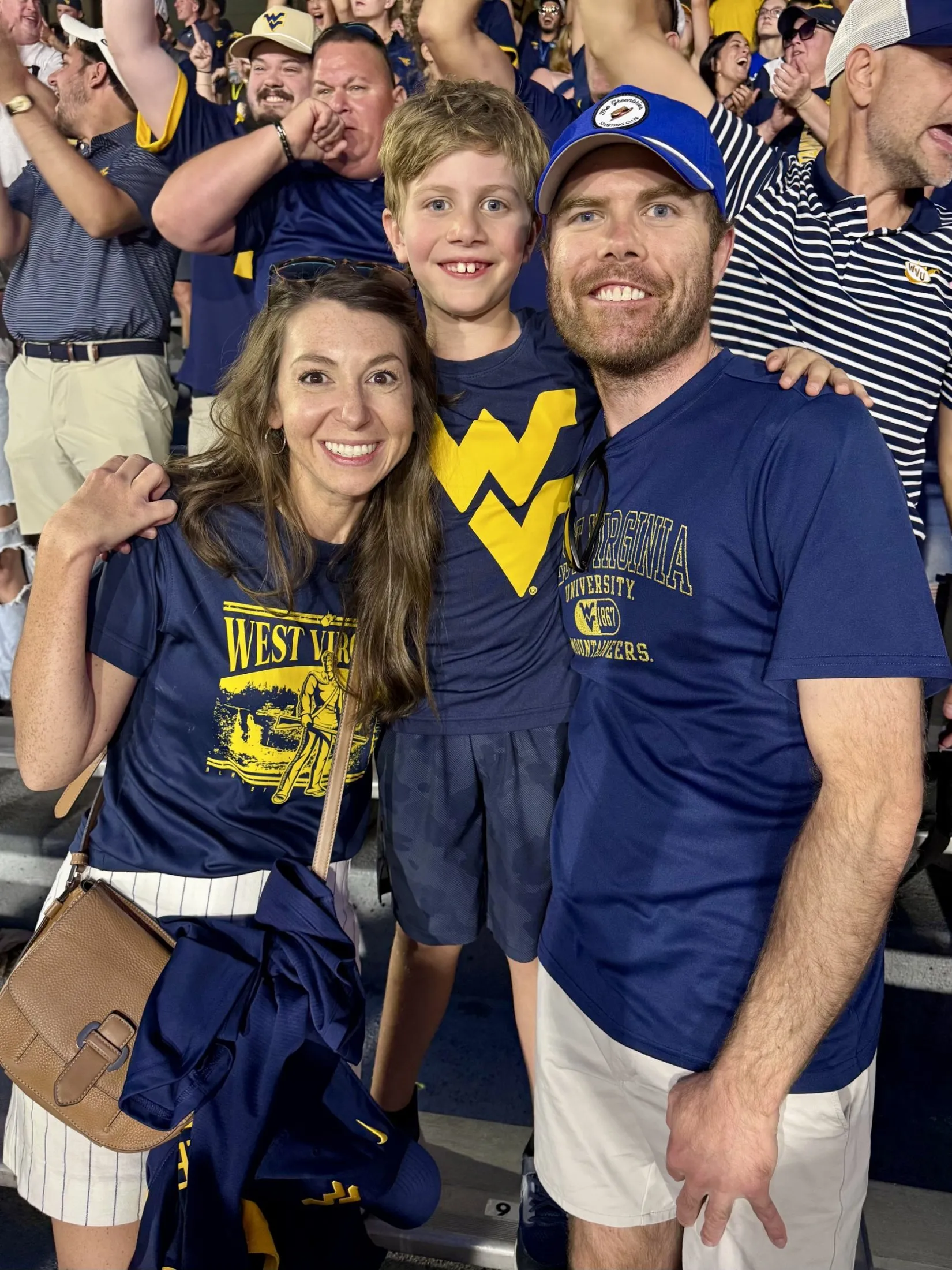 Dr. Fragale, His Wife, and their Son